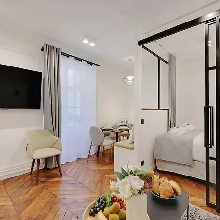 Charming - 2br-6p - Gare Saint-lazare Apartament